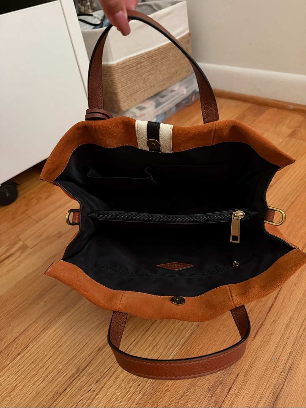 Fossil suede bag - Picture 3 of 5
